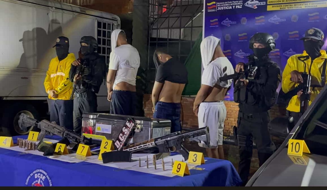 Tres detenidos durante operativo mixto en la Zona Industrial de Maturín