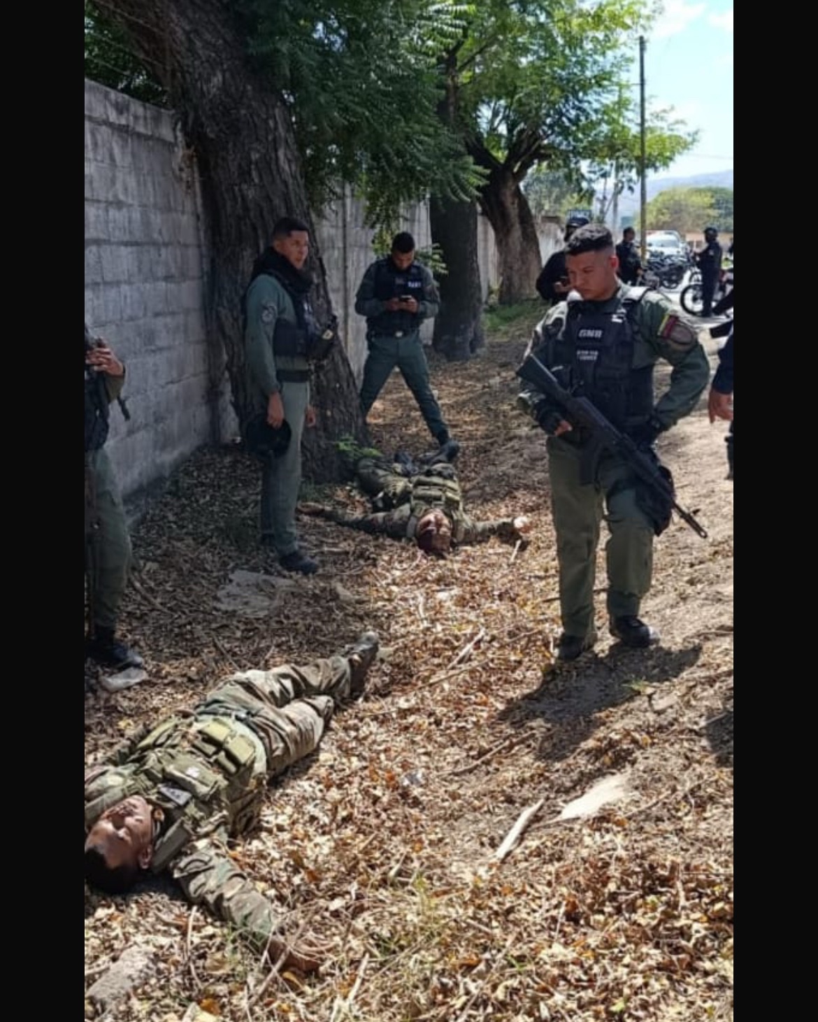 Exclusivo | Se filtra video del lugar donde fueron asesinados dos militares y dos policías en Aragua