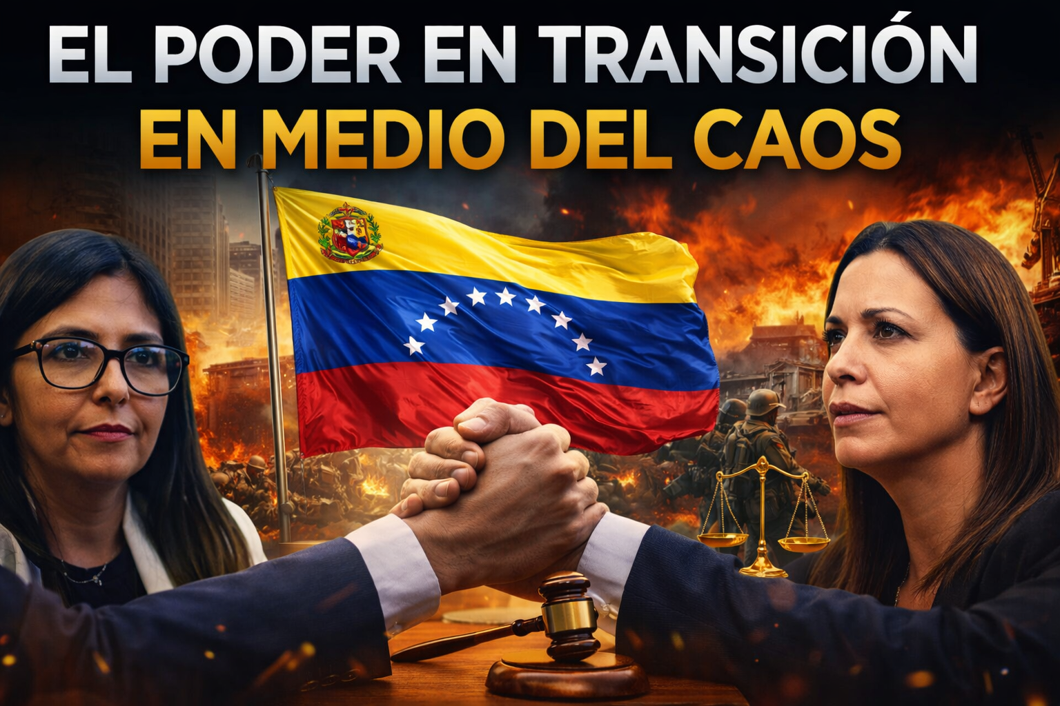 La lógica del poder en una transición venezolana: entre el control del caos y la legitimidad política