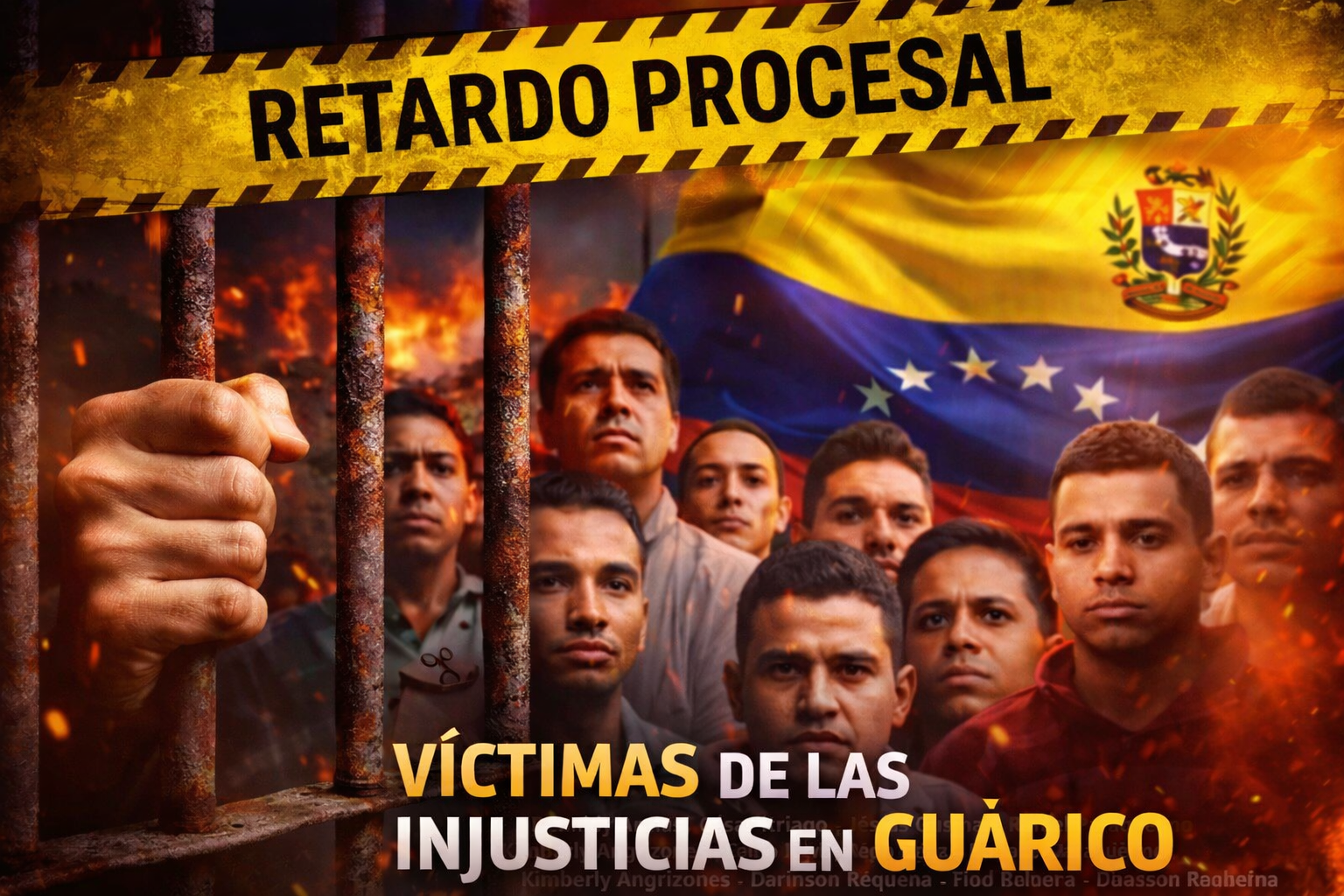 ? Familiares denuncian retardo procesal en caso “Operación Trueno” en Guárico