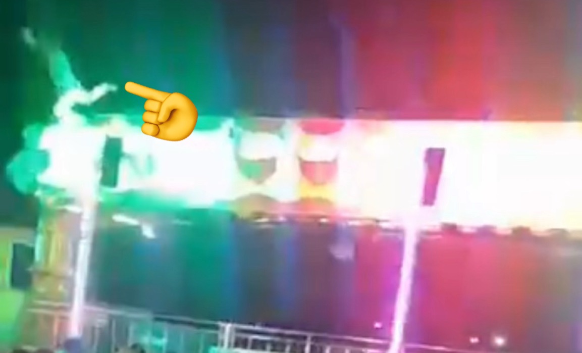 ? Joven cae de aparato mecánico durante feria en Quíbor, estado Lara