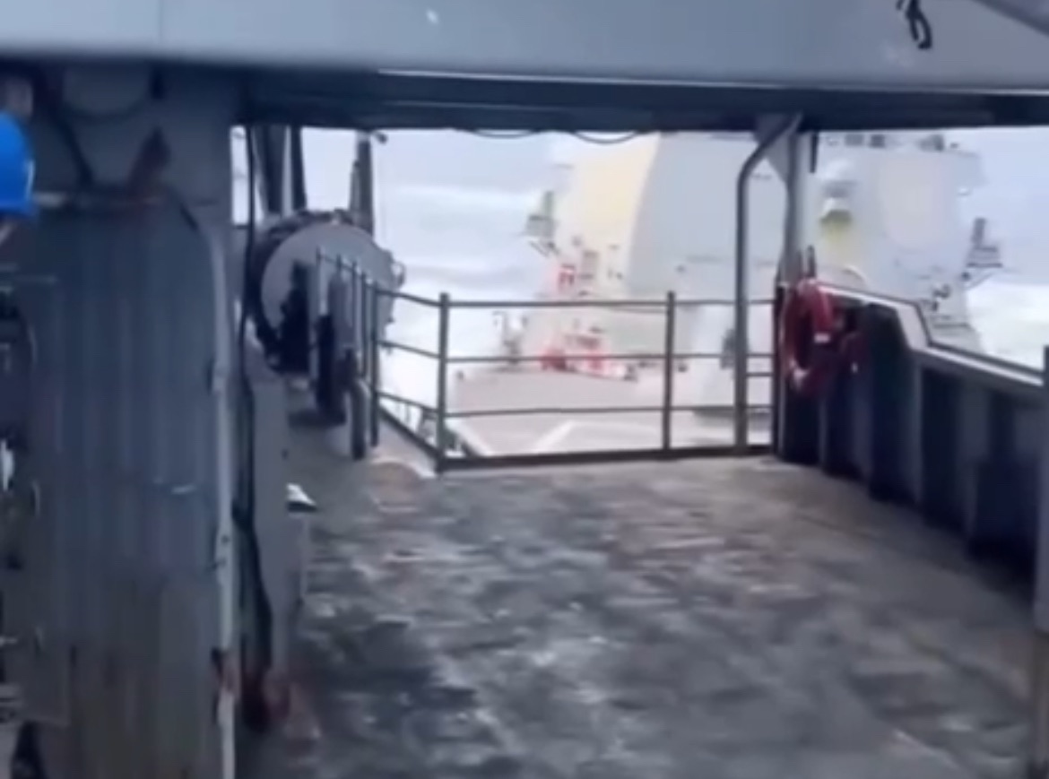 ? Colisión de buques de la Marina de EE. UU. el 11 de febrero de 2026