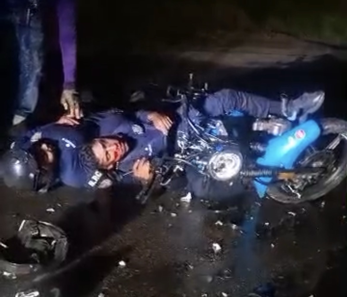 Dos oficiales de la PNB resultaron lesionados en accidente de tránsito en Anzoátegui