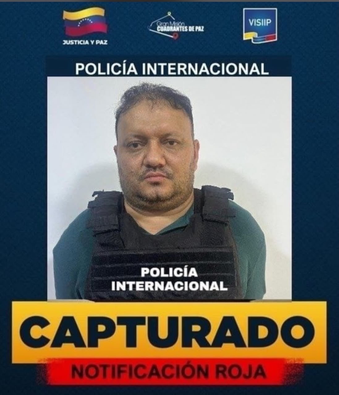 CAPTURAN EN EL PUENTE BINACIONAL DE TIENDITAS A HOMBRE CON NOTIFICACIÓN ROJA DE INTERPOL Y DOS ÓRDENES DE CAPTURA EN VENEZUELA